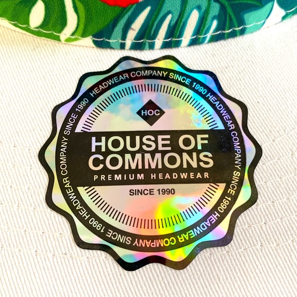 House Of Commons Premium Headwear "Nirvana" White Snap Back Hat - NWT - Picture 5 of 5